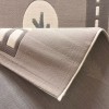 Turkish childrens rug Kids Plus 442358A Light gray size 150*220