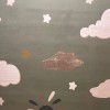 سجاد تركي اطفال كيدز بلاس 41565A اللون اخضر فاتح مقاس 150*220