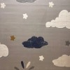 Turkish childrens rug Kids Plus 41565A Light gray size 200*300