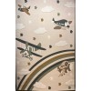 سجاد تركي اطفال كيدز بلاس 42365A اللون كريم مقاس 150*220