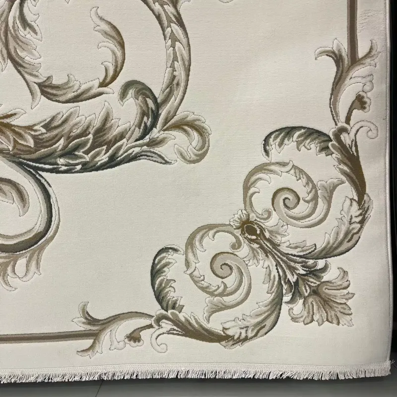 سجاد تركي لندن 41249A كريم اخضر مقاس 250*350