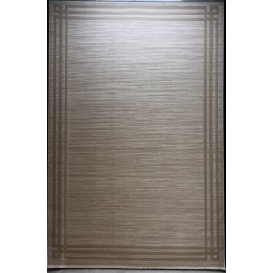 Modern Turkish Hotel Rugs Lauren F414C Cream Beige Size 100*200