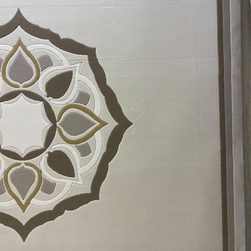 سجاد تركي لافندر N0598A بيج مقاس 100*200