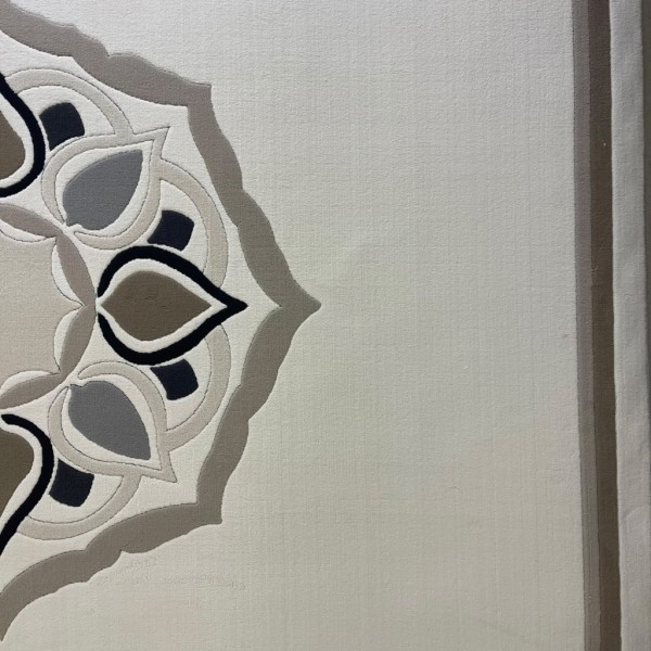 سجاد تركي لافندر N0598A اسود مقاس 80*150