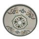 سجاد تركي لافندر N0598A اخضر دائري مقاس 200*200