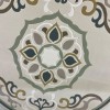 سجاد تركي لافندر N0598A اخضر دائري مقاس 150*150