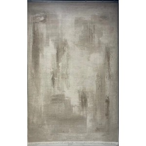 Modern Turkish Lavish Rug 37842A Cream Beige Size 100*200
