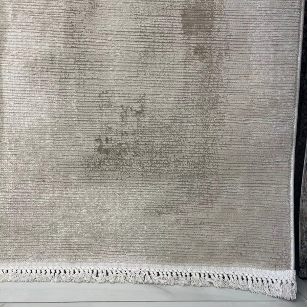 سجاد تركي مودرن لافيش 37842A كريم بيج مقاس 200*300