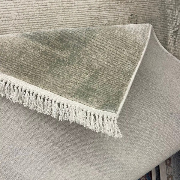 سجاد تركي مودرن لافيش 37842A كريم اخضر مقاس 300*400