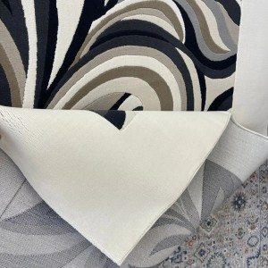 سجاد لوتس تركي AA191A اسود مقاس 150*220