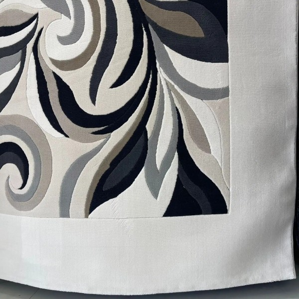 سجاد لوتس تركي AA191A اسود مقاس 150*220