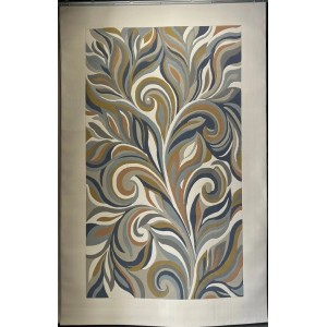 سجاد لوتس تركي AA191A سماوي مقاس 300*400