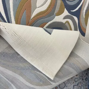 سجاد لوتس تركي AA191A سماوي مقاس 300*400