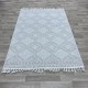 Turkish louvre burlap carpet C583A cream beige size 200*300