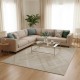 سجاد خيش لوفر تركي E091A بيج كريم مقاس 50*80