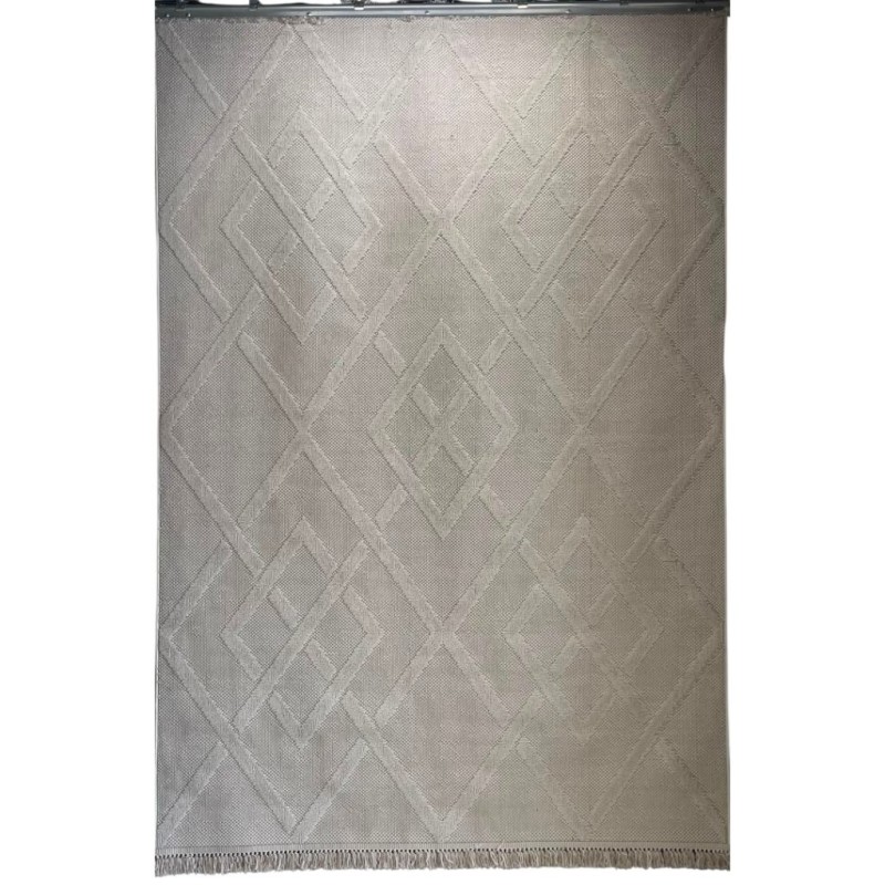 سجاد خيش لوفر تركي E091A كريم مقاس 250*350