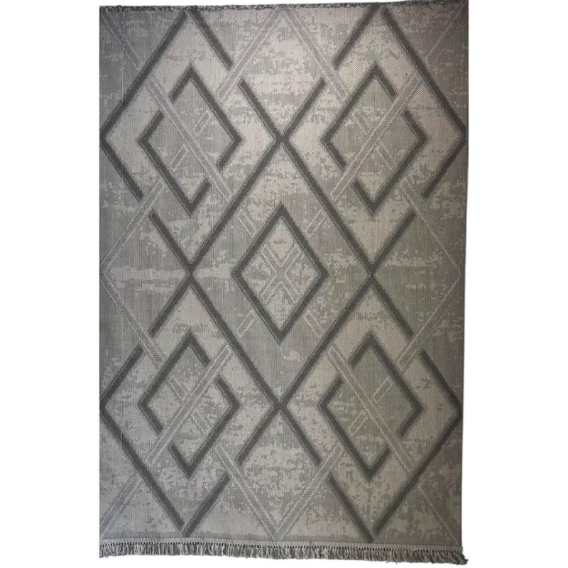 سجاد خيش لوفر تركي E091A كريم مقاس 150*220