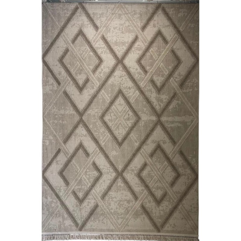 سجاد خيش لوفر تركي E091A رصاصي فاتح مقاس 50*80