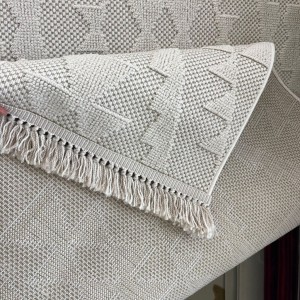 Turkish Loafer Jute Rug E094A CREAM Size 250*350