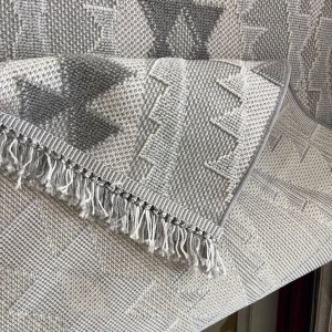 سجاد خيش لوفر تركي E094A كريم مقاس 300*400