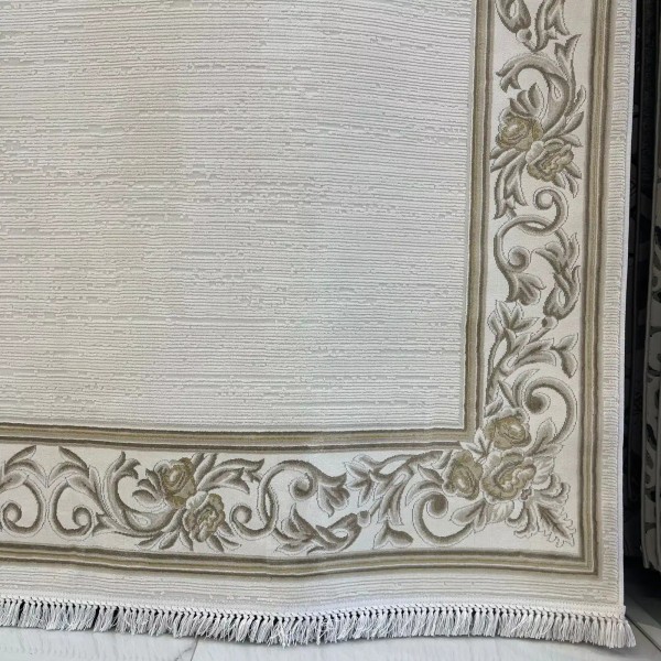 MADRID Turkish Rug 41135A golden Size 100*300