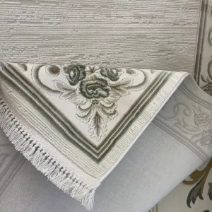 سجاد تركي مدريد 41135A اخضر مقاس  100*200