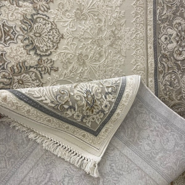 Marbilla Turkish Rug 40005C green Size 100x300