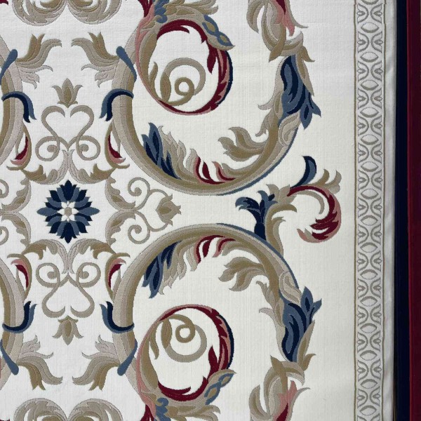 سجاد تركي لومي HN72B ابيض بيج مقاس 50*80