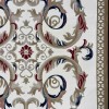 سجاد تركي لومي HN72B ابيض ذهبي مقاس 100*200
