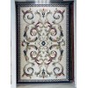 سجاد تركي لومي HN72B ابيض كحلي مقاس 300*400
