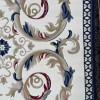 سجاد تركي لومي HN72B ابيض كحلي مقاس 300*400