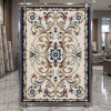 سجاد تركي مولر HN75B ابيض كحلي مقاس 80*150