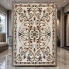 سجاد تركي مولر HN75B ابيض ذهبي مقاس 50*80