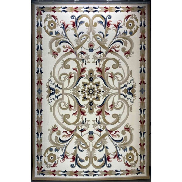 سجاد تركي مولر HN75B ابيض ذهبي مقاس 50*80