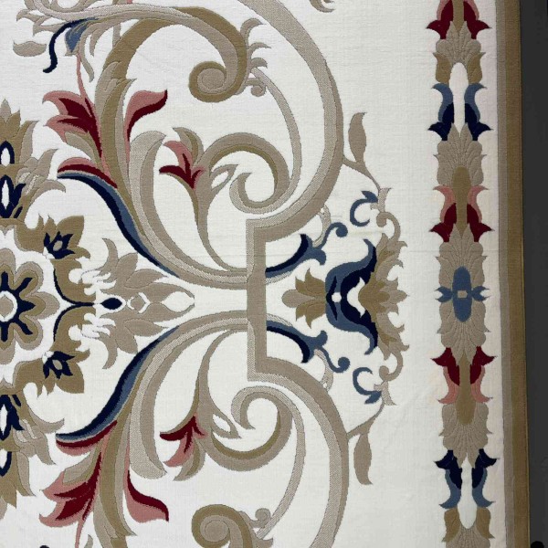 سجاد تركي مولر HN75B ابيض ذهبي مقاس 50*80