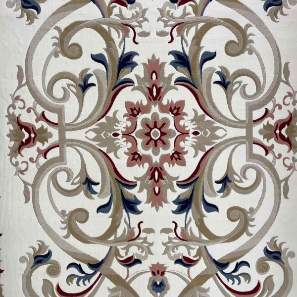 سجاد تركي مولر HN75B ابيض احمر مقاس 100*300