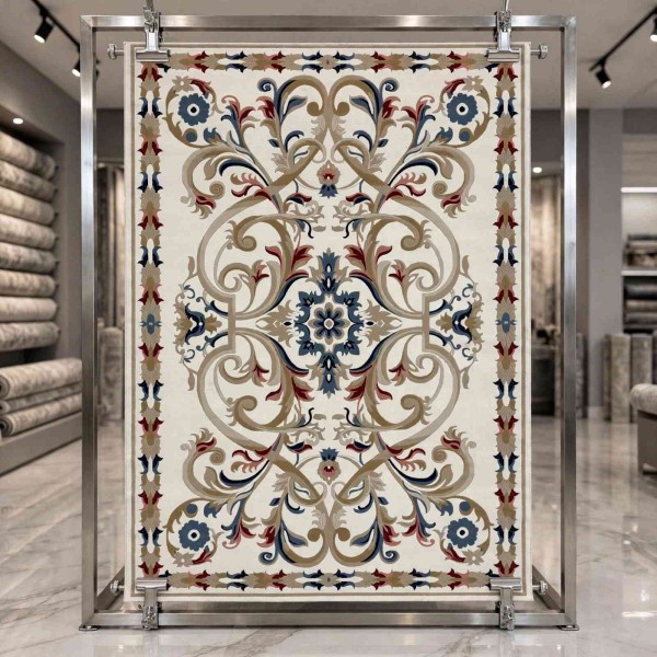 سجاد تركي مولر HN75B ابيض مقاس 250*350