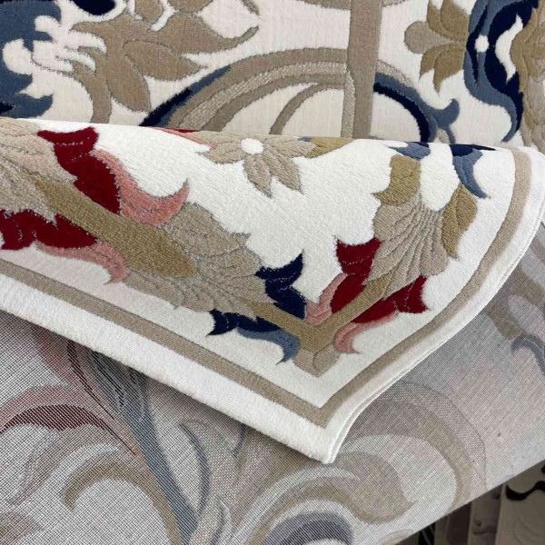 سجاد تركي مولر HN75B ابيض مقاس 250*350