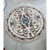 سجاد تركي مولر HN75B ابيض دائري مقاس 200*200 سم