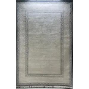 سجاد تركي مودرن مون 40986A رصاصي مقاس 80*150