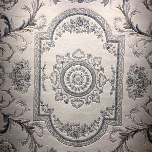 Turkish MONALIZA 41185A Rug cream blue Size 150*220