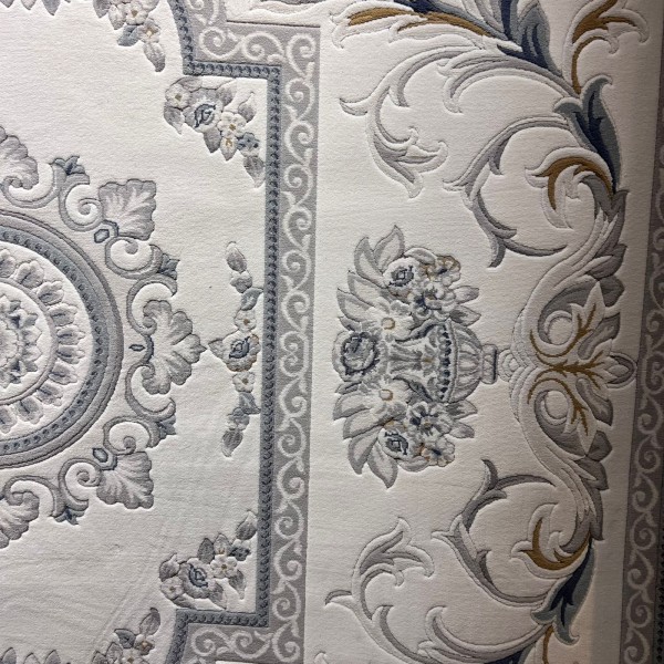 Turkish MONALIZA 41185A Rug cream blue Size 150*220
