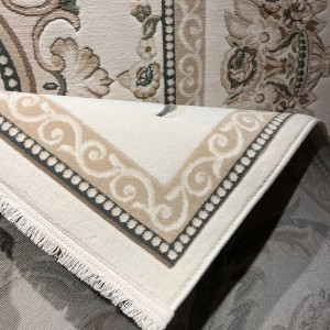 Turkish MONALIZA 41185A Rug Light beige blue Size 100*300