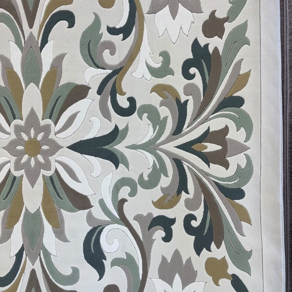 Turkish PALACE Carpet F0848A GREEN Size 400*500