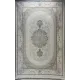 سجاد باناميرا تركي 35830A كريم سماوي مقاس 80*150 - سجاد فرنسي شرقي