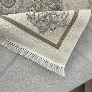 Panamera Turkish Rug 35830A Cream blue Size 200*300