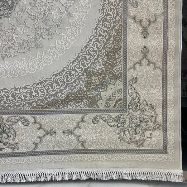 Panamera Turkish Rug 35830A Cream green Size 200*300