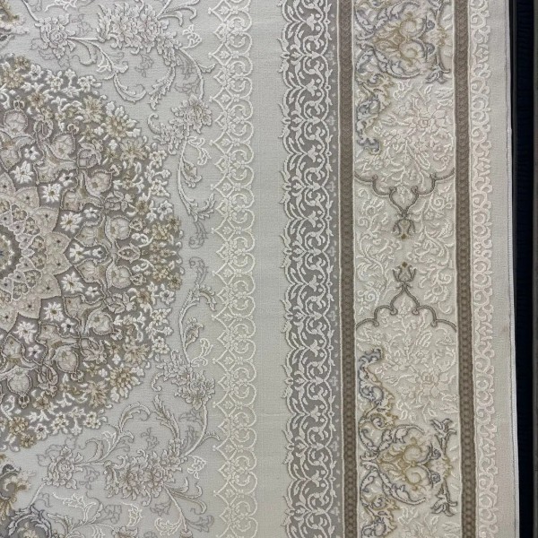 Panamera Turkish Rug 35830A Cream golden Size 100*200