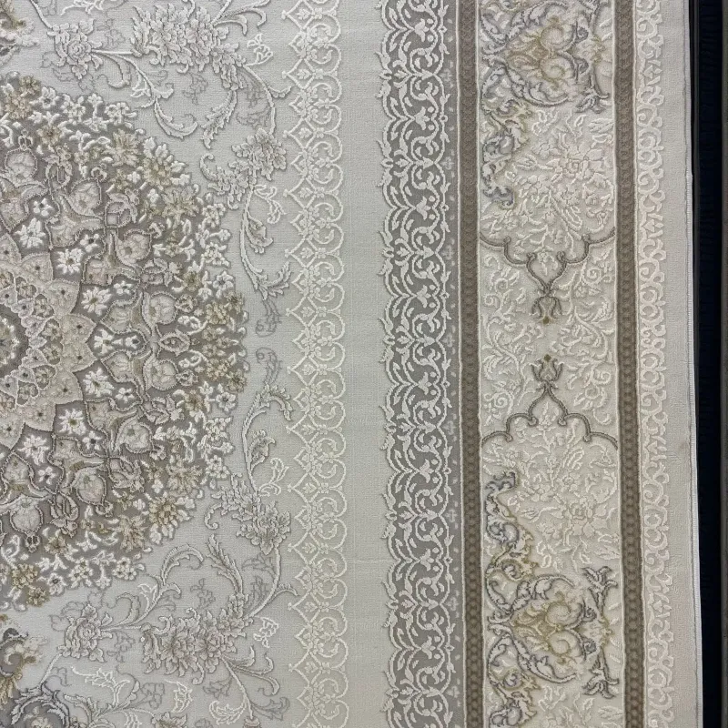 سجاد باناميرا تركي 35830A كريم ذهبي مقاس 80*150 - سجاد تركي كلاسيك