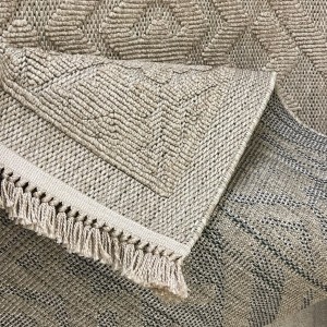 Turkish PICASSO Jute Rug RE7507 beige Size 100*200